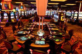 5pm result game lobby showing slots and live casino categories on a Philippine mobile device